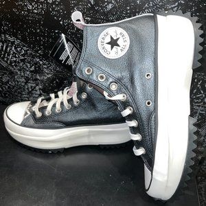 New Converse Run Star Hike Snakeskin Blue White Black Men Unisex Casual 173081C
